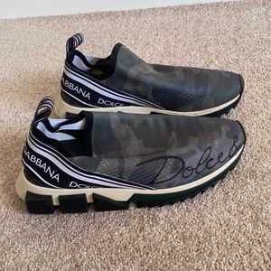 Dolce & Gabbana Limited Edition Green Sorrento Sneakers